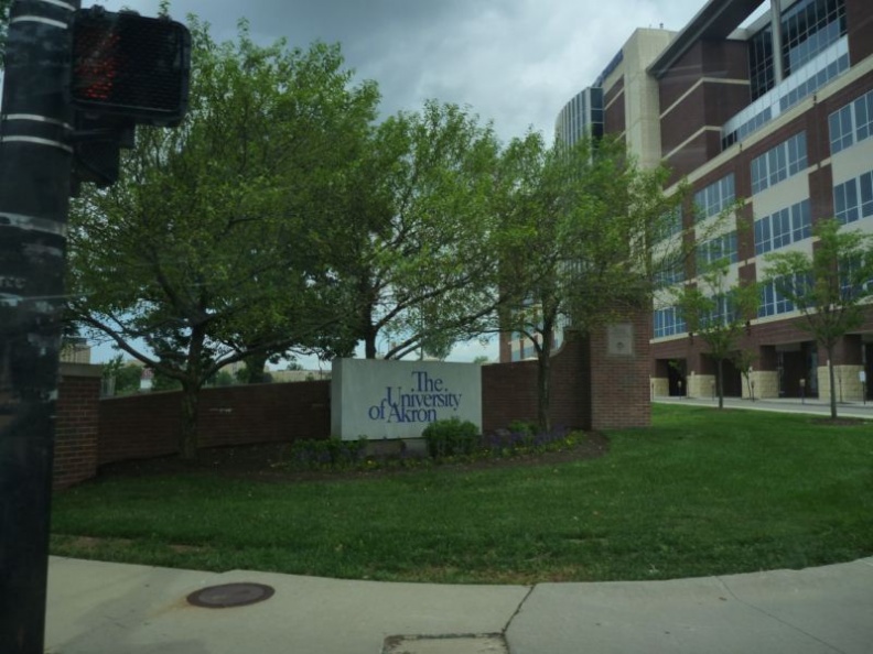 checking out the University of Akron