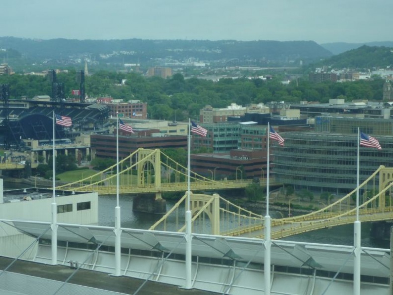 The David L. Lawrence Convention Center in the day