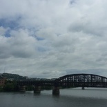 The Allegheny rail and aqueduct