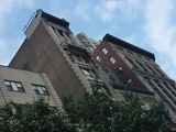 Some ultra thin buildings down Greenwich Village