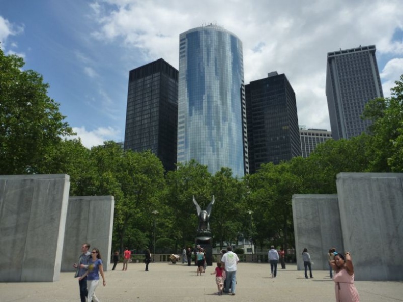 The battery park East Coast Memorial