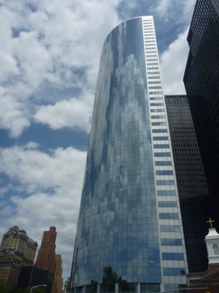 Buildings by Battery park