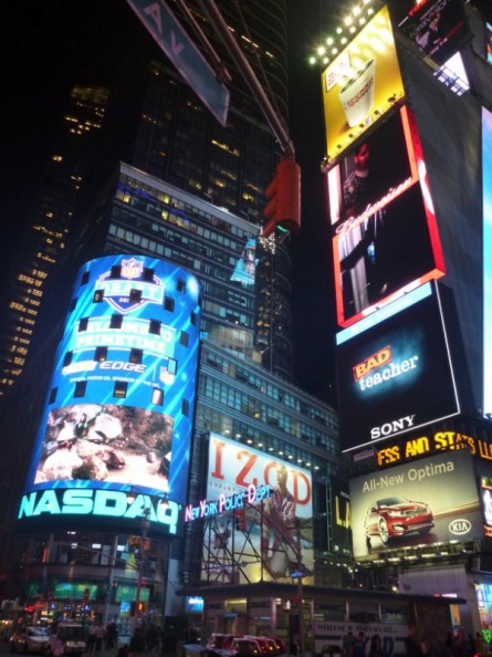 TimesSquare is self illuminating!