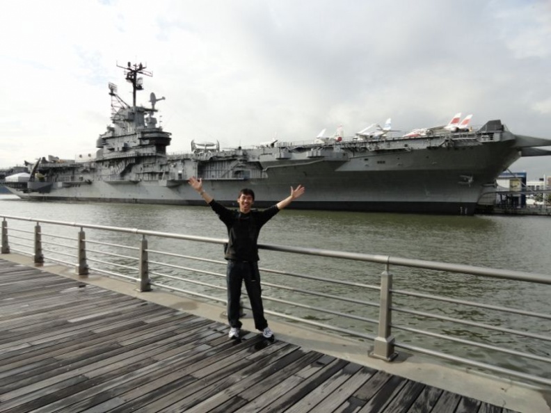 Aircraft carrier USS Intrepid!