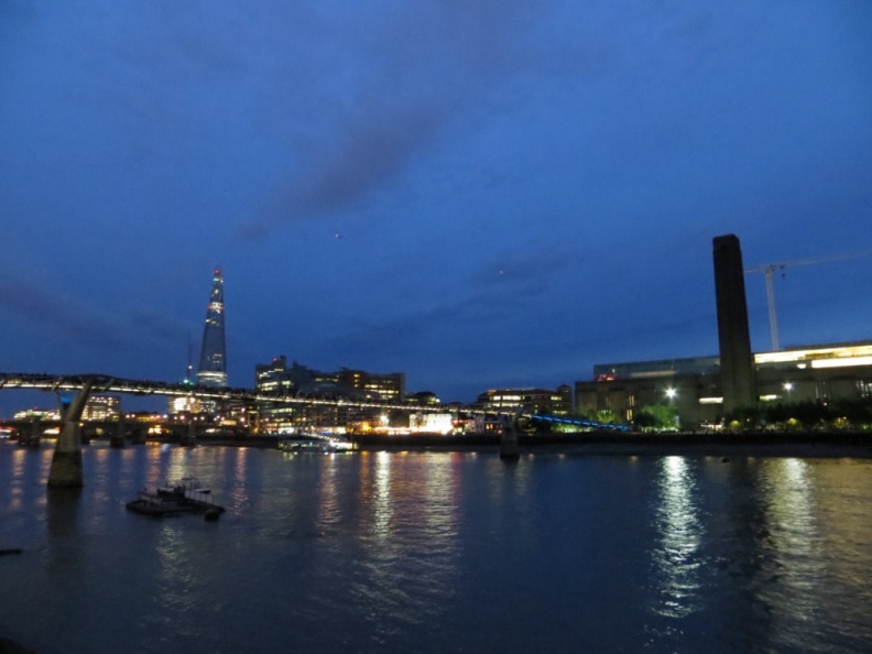 The view from Thames southbank