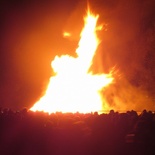 Guy Fawkes bonfire