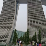 The adjacent Marina bay sands!