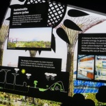 various animated displays on the garden workings