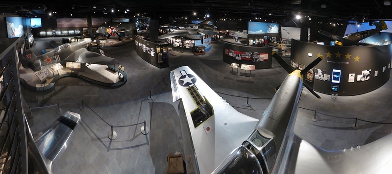 museum of flight panorama vintage