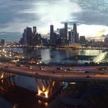 sc marina bay skyline2008 stitch