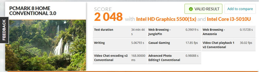 pcmark score