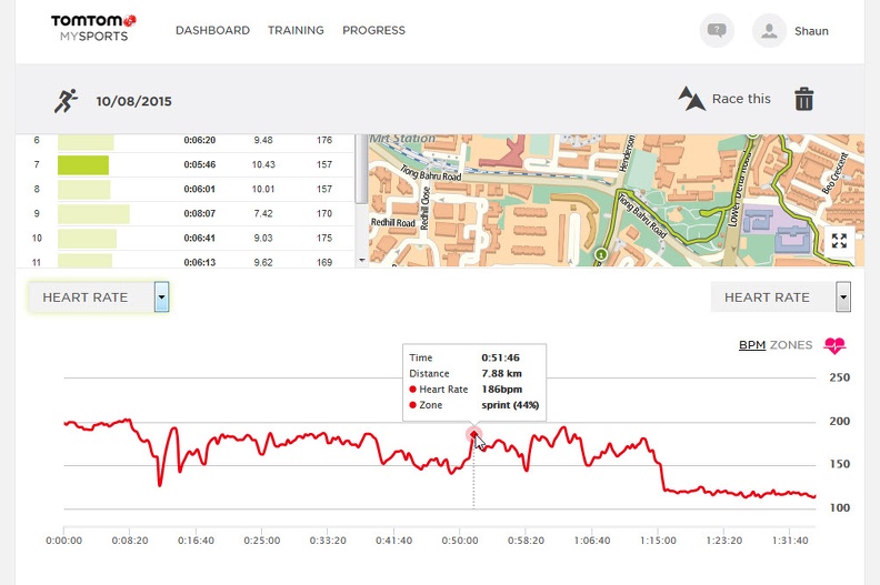 tomtom multisport cardio screen 06