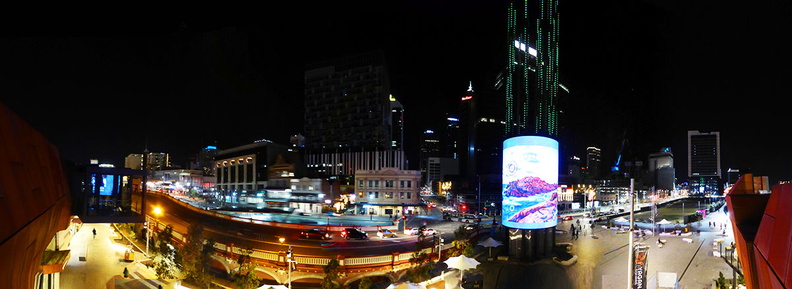 Perth City Center night