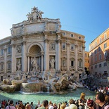 rome trevi fountain pana-w