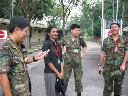 some chit-chat before the safari