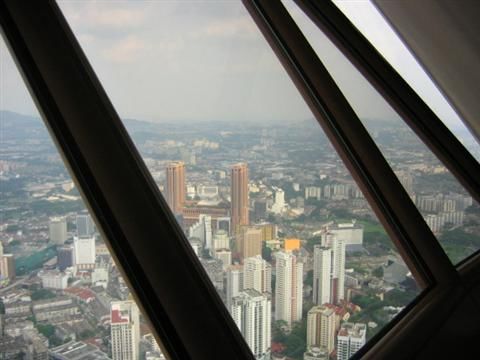 its very high.. as they claimed... interesting is the audio tour up there too with the excpetion of a brick sized MP3 player use