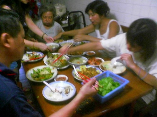 Dinner at granny's