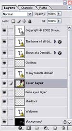 Photoshop layers