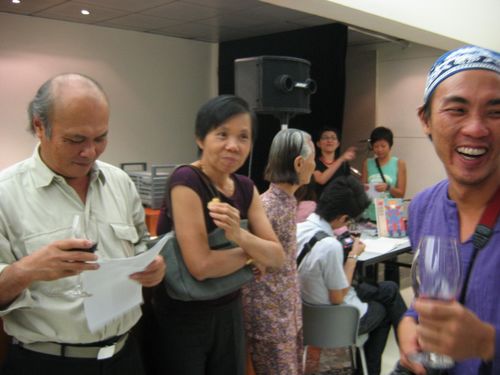 Here we have Uncle &amp;amp; Auntie, parents of the man of the night.