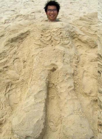 &amp;amp; an Andrew in the sand!