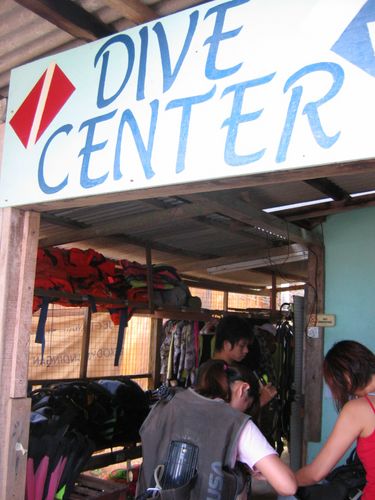 &amp;amp; how can we forget the dive center?