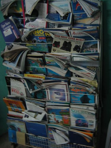 not to mention enough Scuba Mags reading for at least a year!