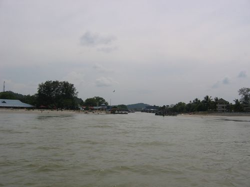 the Mersing jetty