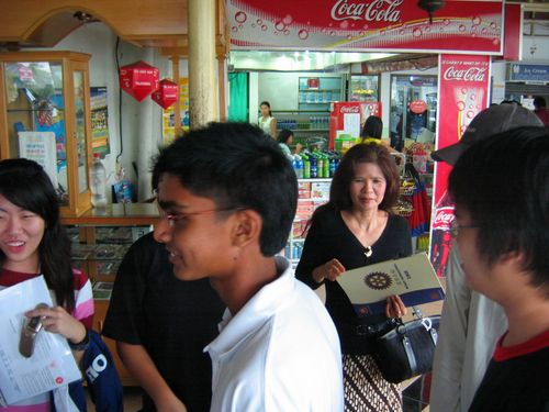 Greetings by our Host &amp;amp; Rotaract Medan President at the airport