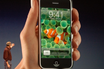 Steve - tada an iphone!