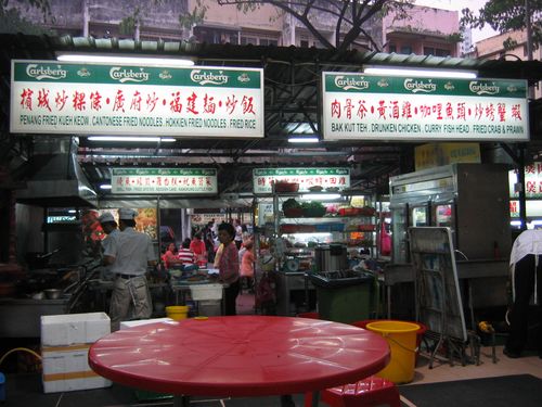 dinner was at where else, our favourite eating spot Jalan Alor!