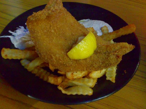 Their claimed best dish - Fish and Chips