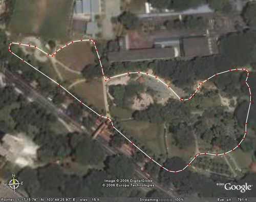 Tiong Bahru Park 0.73km Internal Perimeter Loop