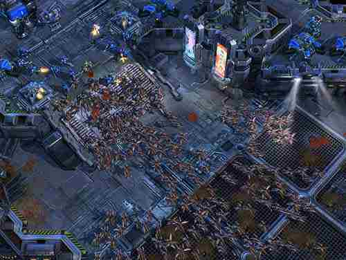 Starcraft 2, II Zergling Rush