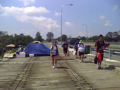 the place is popular with campers and fishermen as well