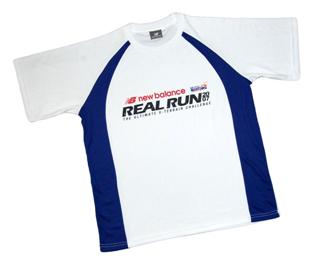 Real Run 2007 Blue Event Shirt