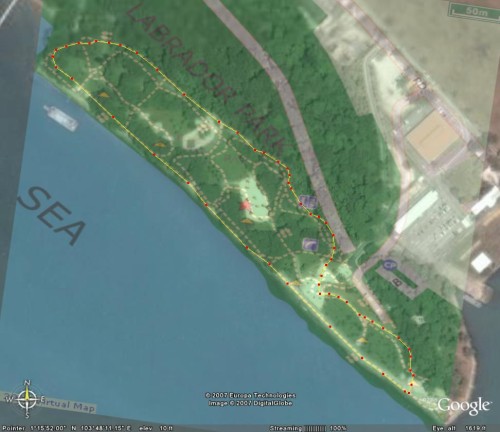 Labrador Park Running Route