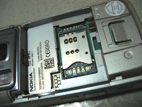 Battery Cover and SIM slot