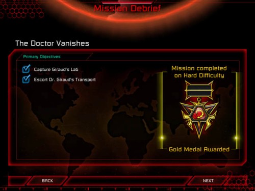 Objectives completed (C&amp;C3 Kanes Wrath The Doctor Vanishes walkthrough)