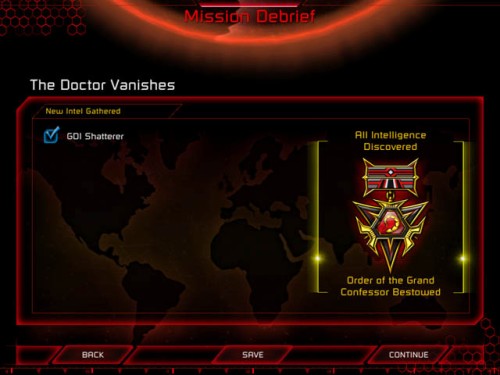 Only bonus objective (C&amp;C3 Kanes Wrath The Doctor Vanishes walkthrough)