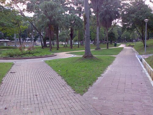 clementi woods is not exactly bike friendly given the large number of steps in the park, but too small to be considered a proper