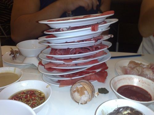 Pile the plates!