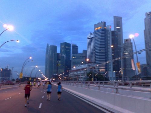 The starting at esplande bridge