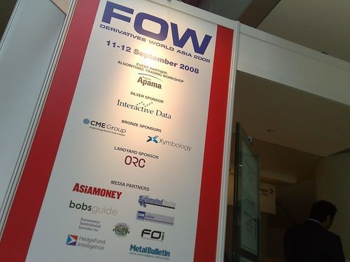 FOW Derivatives world asia 2008