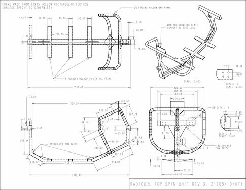 Some of the part drawings done