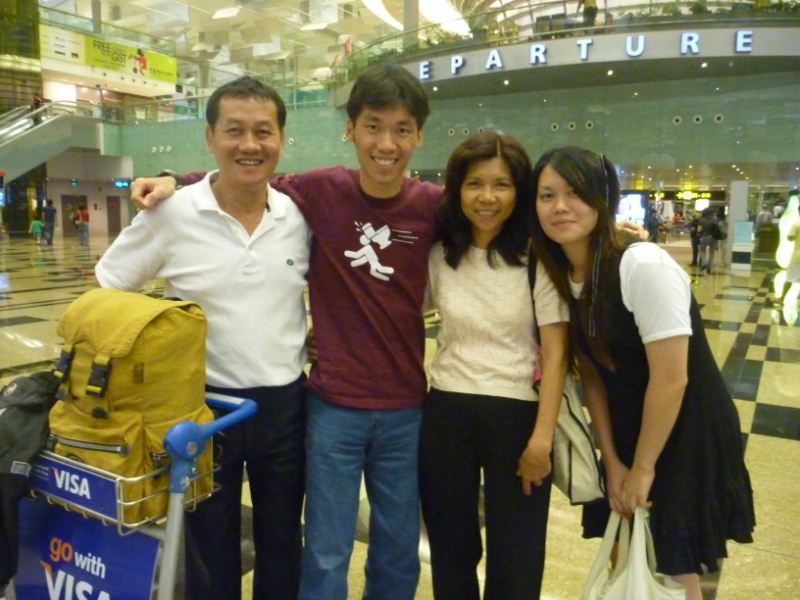 Departure at Singapore Terminal 3