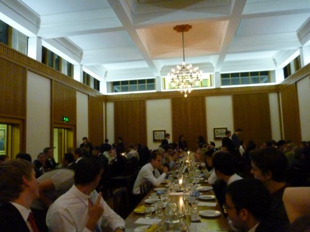 College matriculation Dinner