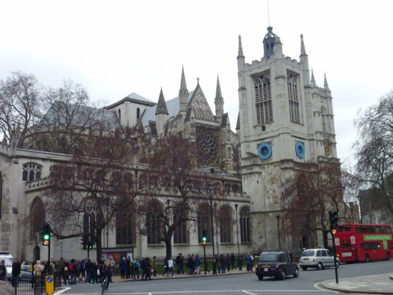 The Abbey's western facade