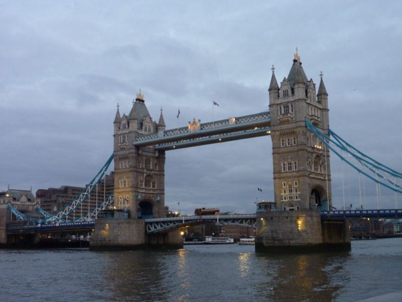 Next stop, the big.. umm tower bridge in person!