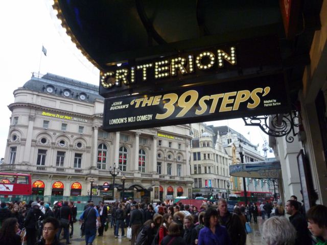 Catching the 39 Steps muscial!