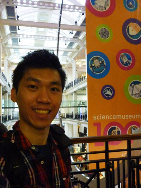At the science museum attrium!